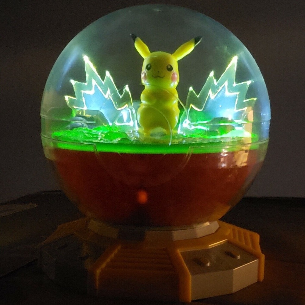 Sealed New collectible Pokemon Pikachu Illuminated Terrarium